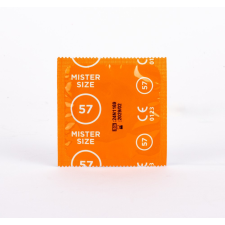 MISTER SIZE 57 mm Condoms 1 piece síkosító