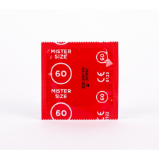 MISTER SIZE 60 mm Condoms 1 piece síkosító