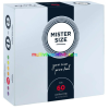 Mister Size 60 ultra vékony óvszer 36 db, 60x195 mm, síkosított, kiváló, prémium minőségű