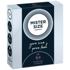 Mister Size 64 mm Condoms 3 pieces óvszer