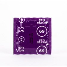 MISTER SIZE 69 mm Condoms 1 piece síkosító