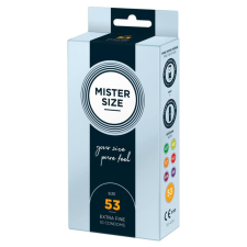 Mister Size Mister Size vékony óvszer - 53mm (10db) óvszer