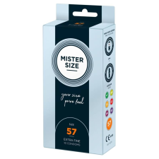Mister Size Mister Size vékony óvszer - 57mm (10db) óvszer