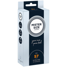 Mister Size - ÓVSZER MÉRET L 57 MM (10 DB) óvszer
