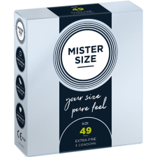 Mister Size - ÓVSZER MÉRET S 49 MM (3 DB) óvszer