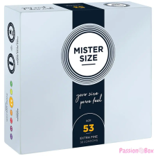 Mister Size vékony óvszer - 53mm (36db) óvszer