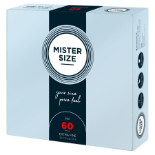 Mister Size vékony óvszer - 60mm (36db) óvszer
