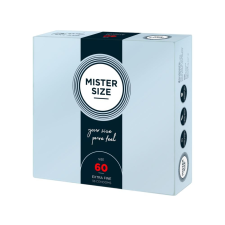 Mister Size vékony óvszer - 60mm (36db) óvszer