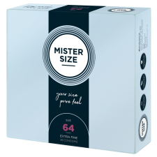 Mister Size vékony óvszer - 64mm (36db) óvszer