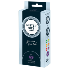 Mister Size vékony óvszer - 69mm (10db) óvszer