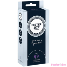 Mister Size vékony óvszer - 69mm (10db) óvszer