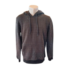  Mister Tee fekete férfi kapucnis pulóver (méret: S)