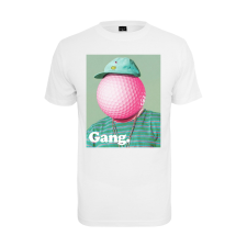 Mister Tee Póló 'Golf Gang'  fehér / rózsaszín / zöld / menta / piros férfi póló