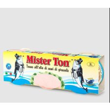  Mister Ton tonhal darabok napraforgó olajban 3x80g (3x52g) konzerv