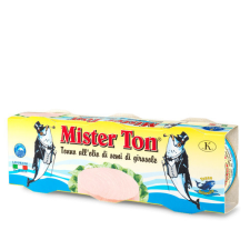 Mister Ton tonhaldarabok napraforgó olajban 3x80g konzerv