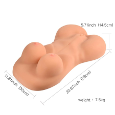 Mistress Oriental Carrie Half Body Sex Doll maszturbátor