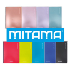 Mitama Spirálfüzet Mitama Maxi A/4 60 lapos vonalas vegyes metál színű füzet