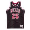  MITCHELL &amp; NESS CHICAGO BULLS STEVE KERR 95-96' - 25 ALT. SWINGMAN 2.0 JERSEY kosárlabda mez Fekete/Piros XXL