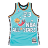  MITCHELL &amp; NESS NBA ASG 1996  MICHAEL JORDAN - 23 AUTHENTIC JERSEY kosárlabda mez Kék M
