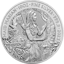 Mítoszok és legendák - Maid Marianne - 10 Oz - ezüst befektetési érme egyéb ékszer
