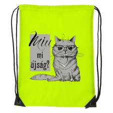 Miu mi újság - Sport táska sárga tornazsák