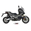 MIVV Delta Race kipufogó acél fekete/karbon végzáró Honda X-ADV 750 MIVV Kipufogó és alkatrészei Kipufogódob, betét, hangtompító