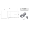 MIVV szűkítő cső 55 > 41 mm MIVV Kipufogók és alkatrészeik Kipufogó alkatrészek