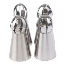 MK Home Díszítőfej habzsákhoz 4 darab konyhai eszköz