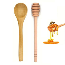 MK Home Fa kanál és mézcsurgató készlet konyhai eszköz