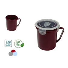 MK Home Mikrózható bögre, fedővel 700 ml (színválasztás) bögrék, csészék