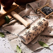 MK Home Nyeles hópehely mintás sodrófa sütés és főzés