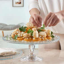 MK Home Peremes üveg tortatál 32 cm konyhai eszköz