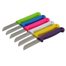 MK Home Színes solingen uzsonnázókés 6 cm (6darab) konyhai eszköz