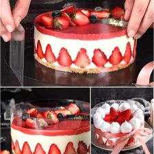 MK Home Tortaszalag, Wax fólia tortához 8.1 cm sütés és főzés
