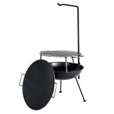MK Home Tűztér,bográcstartó, grillező, hússütő tárcsa szett edény