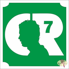 Mk Kreatív Stúdió 5x5 cm-es Csillámtetoválás sablon - C. Ronaldo 434 csillámtetoválás