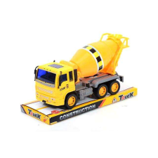 MK Toys Betonkeverős teherautó 13cm autópálya és játékautó