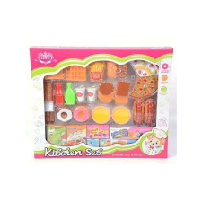 MK Toys Játék élelmiszer szett édességgekkel konyhakészlet