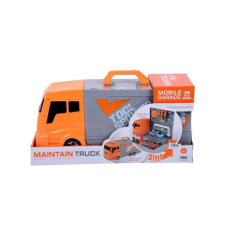 MK Toys Kamion szerszámkészlettel 36db-os autópálya és játékautó