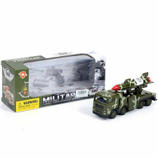 MK Toys Katonai jármű rakétával autópálya és játékautó