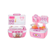 MK Toys Konyhai játékszett tárolódobozban kiegészítőkkel 18db-os konyhakészlet