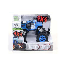 MK Toys Rugós rendőrségi terepjáró autó 4x4-es autópálya és játékautó