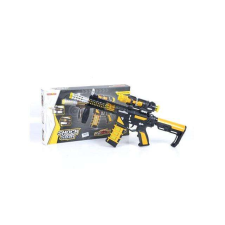 MK Toys Shock Star gépfegyver sárga színben kiegészítőkkel és fénnyel katonásdi