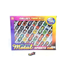 MK Toys Vegyes versenyautó szett 32 db-os kiszerelésben autópálya és játékautó