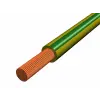  MKH (H07V-K) 1x16 mm2 zöld/sárga, 1 fm kiszerelés, sodrott réz PVC szigetelésű 450/750V vezeték