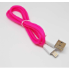  ML0802R USB kábel iPhone/iPad-hez, lightning kábel, rózsaszín 1m