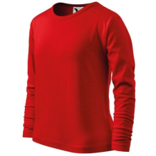 mlf_1210711 Fit-T LS póló gyerek piros 146 cm/10 éves gyerek póló