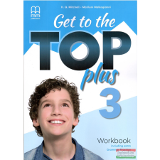MM Publications Get to the Top Plus 3 Workbook Including Extra Grammar Practice nyelvkönyv, szótár