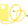Mobile Origin Lanyard Case Yellow iPhone 15 Pro tok