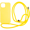 Mobile Origin Lanyard Case Yellow iPhone 15 tok (LYC-S-YLW-15)